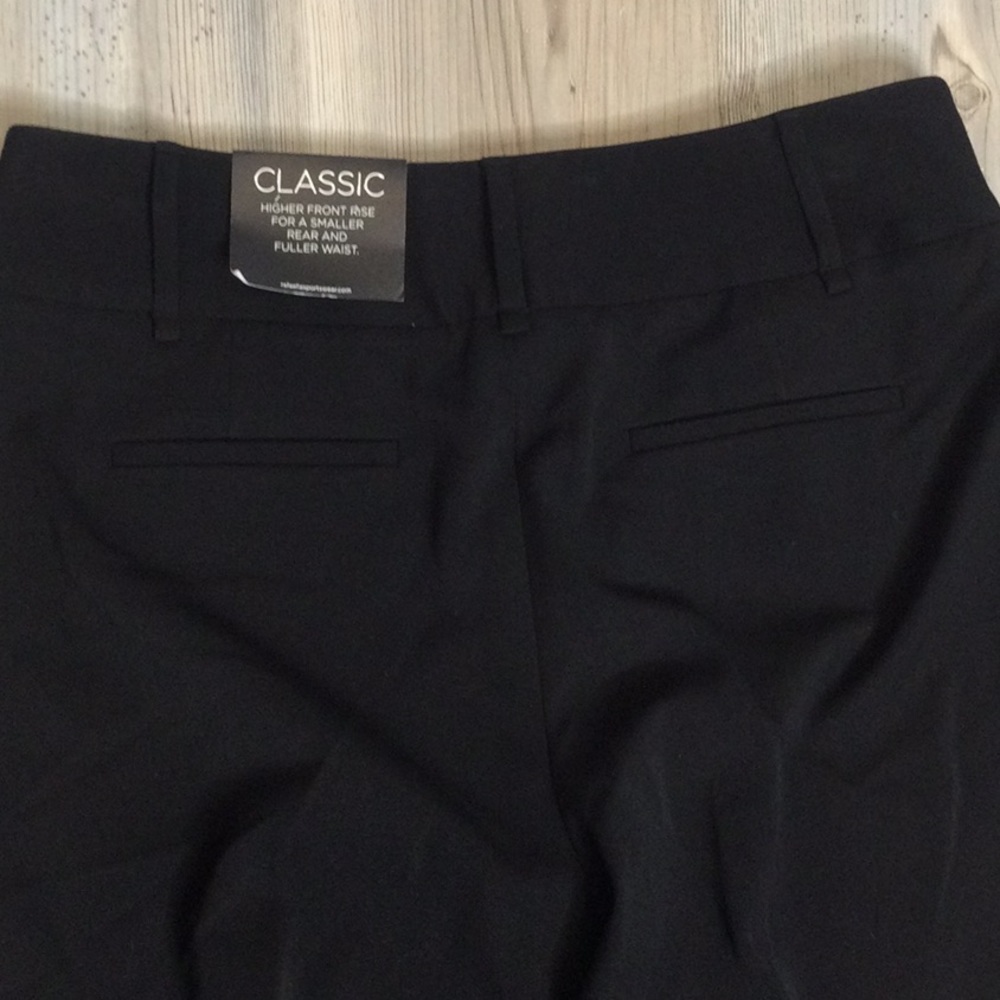 🆕NWT Rafaella Classic Higher Front Rise 2 Way Stretch Slacks/Pants 8 - Picture 12 of 14